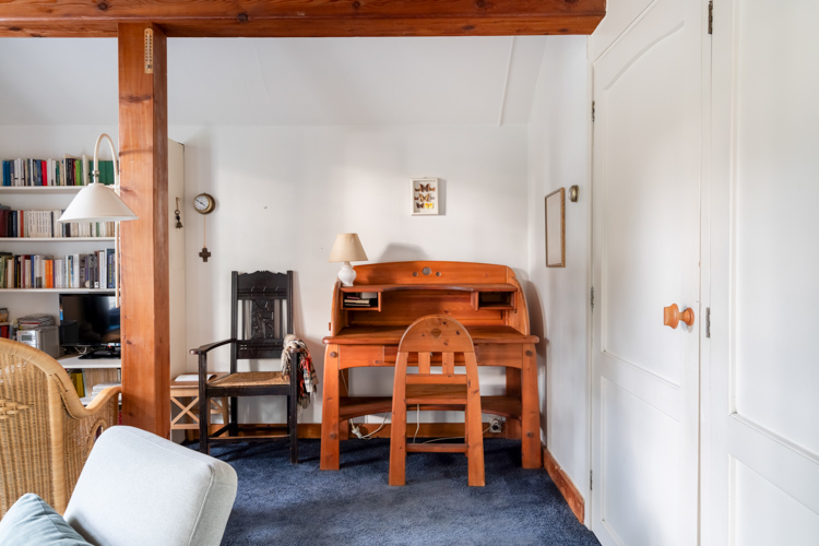 Vakantiehuisje Langestreek 132 bureau hybride werken schiermonnikoog