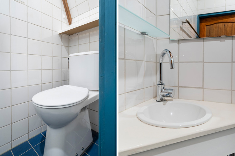 Vakantiehuisje Langestreek 132 badkamer details 