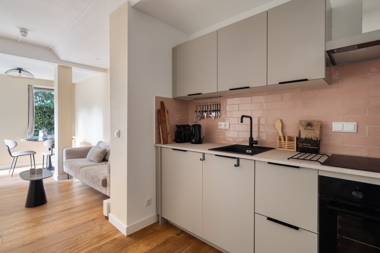 keuken appartement Schiermonnikoog boszicht 16b