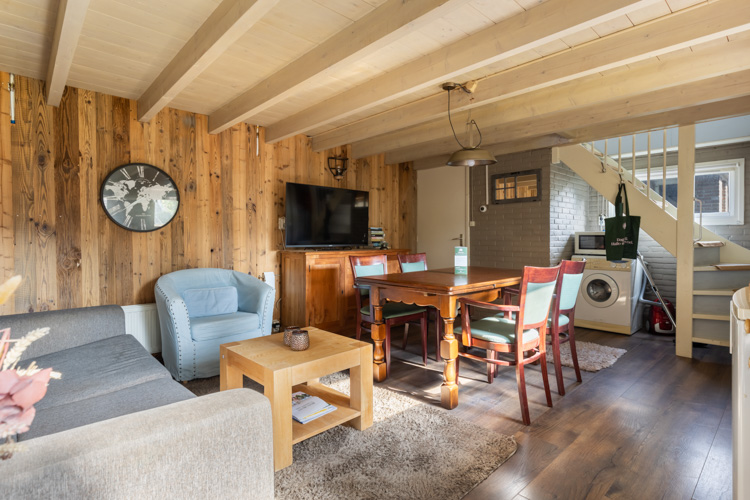 Vakantiehuis Schiermonnikoog Yn de Hamaye woonkamer