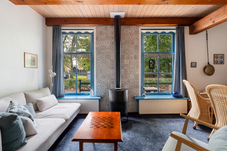 Vakantiehuisje Langestreek 132 woonkamer zithoek