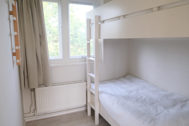 Lispeltuur slaapkamer stapelbed