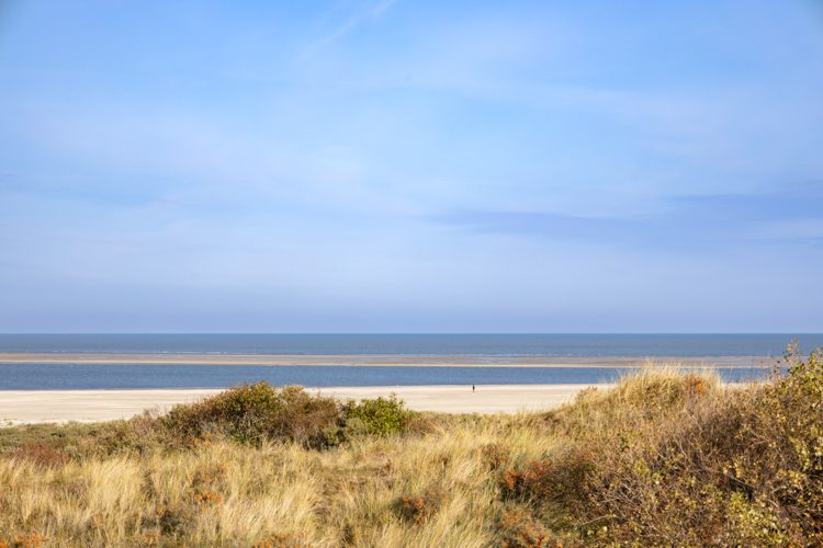 Noderstraun 82 uitzicht duingebied aan zee
