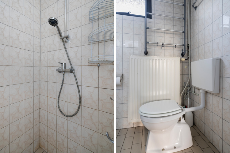 Winterkoning vakantiehuis Schiermonnikoog badkamer sanitair