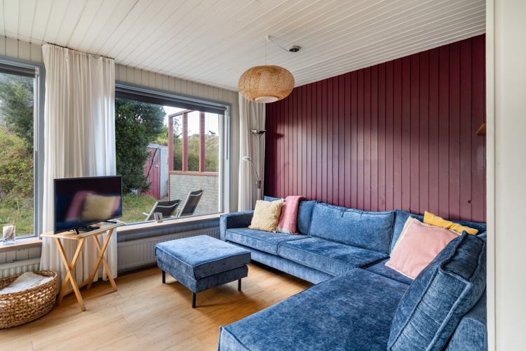 Winterkoning vakantiehuis Schiermonnikoog zithoek