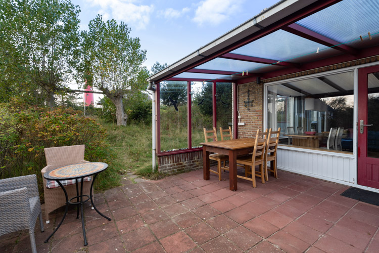 Winterkoning vakantiehuis Schiermonnikoog buiten