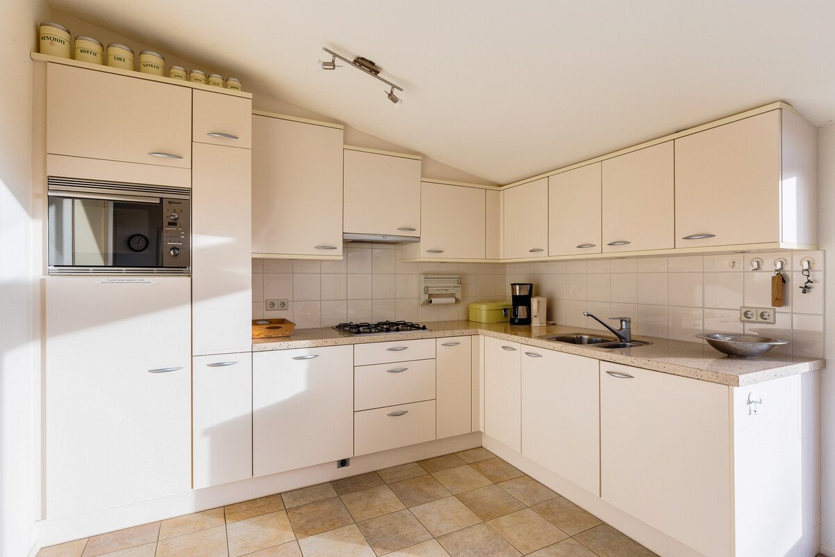 open keuken oase bungalow schiermonnikoog