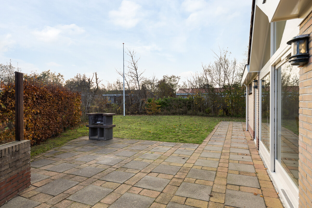 tuin oase bungalow schiermonnikoog