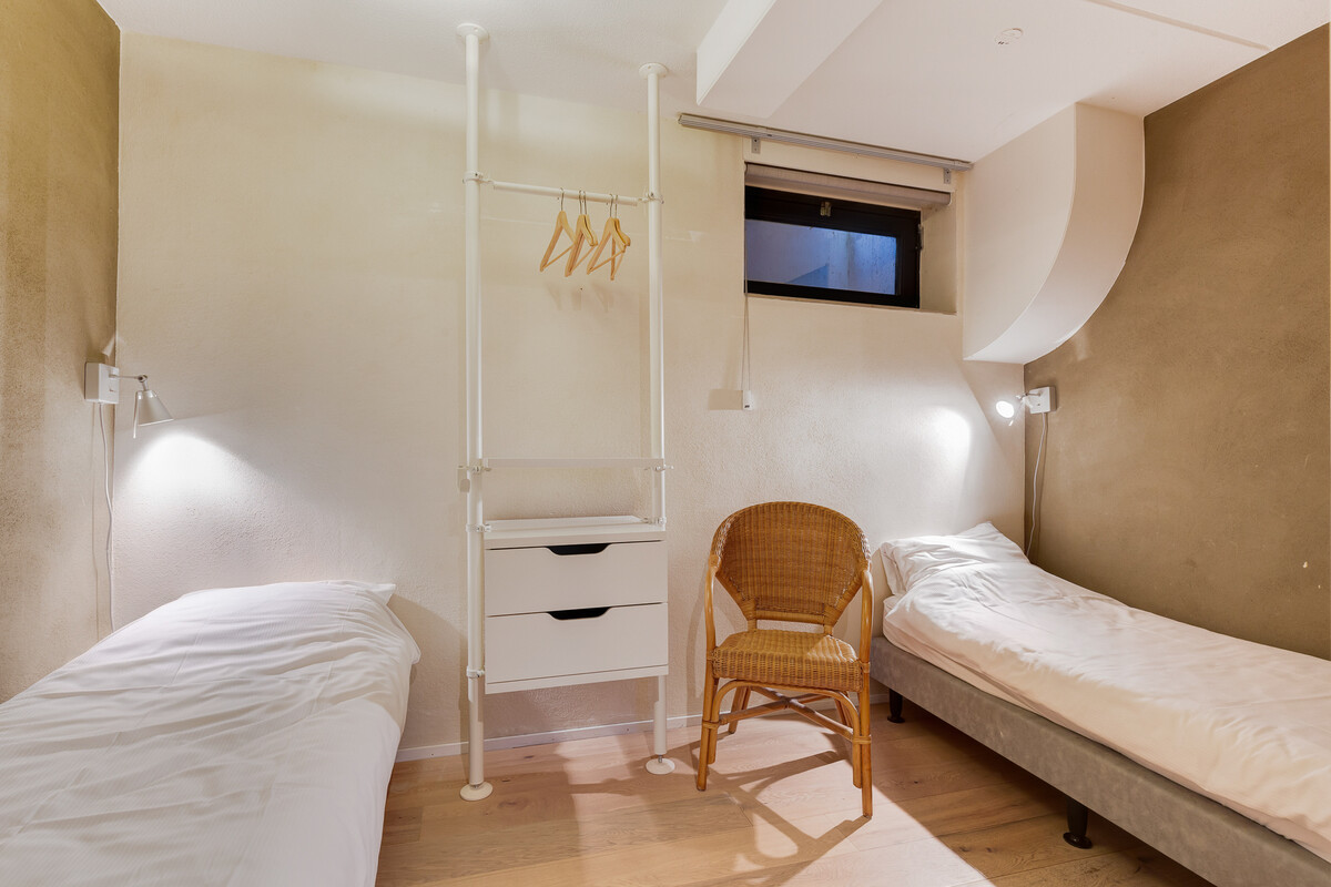 2 persoons slaapkamer vakantiehuis Schiermonnikoog cardium