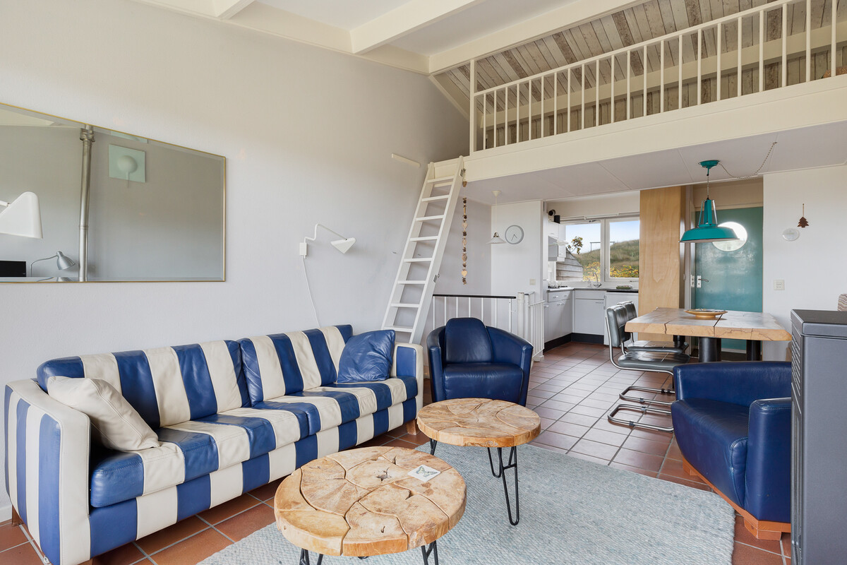 woonkamer vakantiehuis Schiermonnikoog cardium openvloerplan