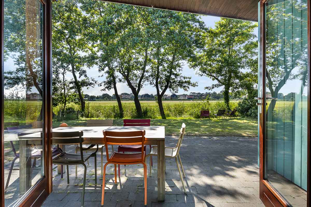 Terras Paardebloem vakantiehuis Schiermonnikoog