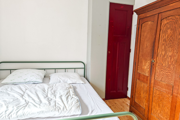 Idica vakantiehuis Schiermonnikoog slaapkamer beneden tweepersoons