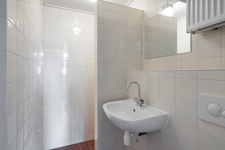 vakantiehuis kabouterhuisje badkamer met douche