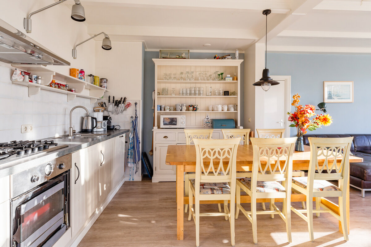 Keuken vakantiehuis schiermonnikoog zevenhuizen