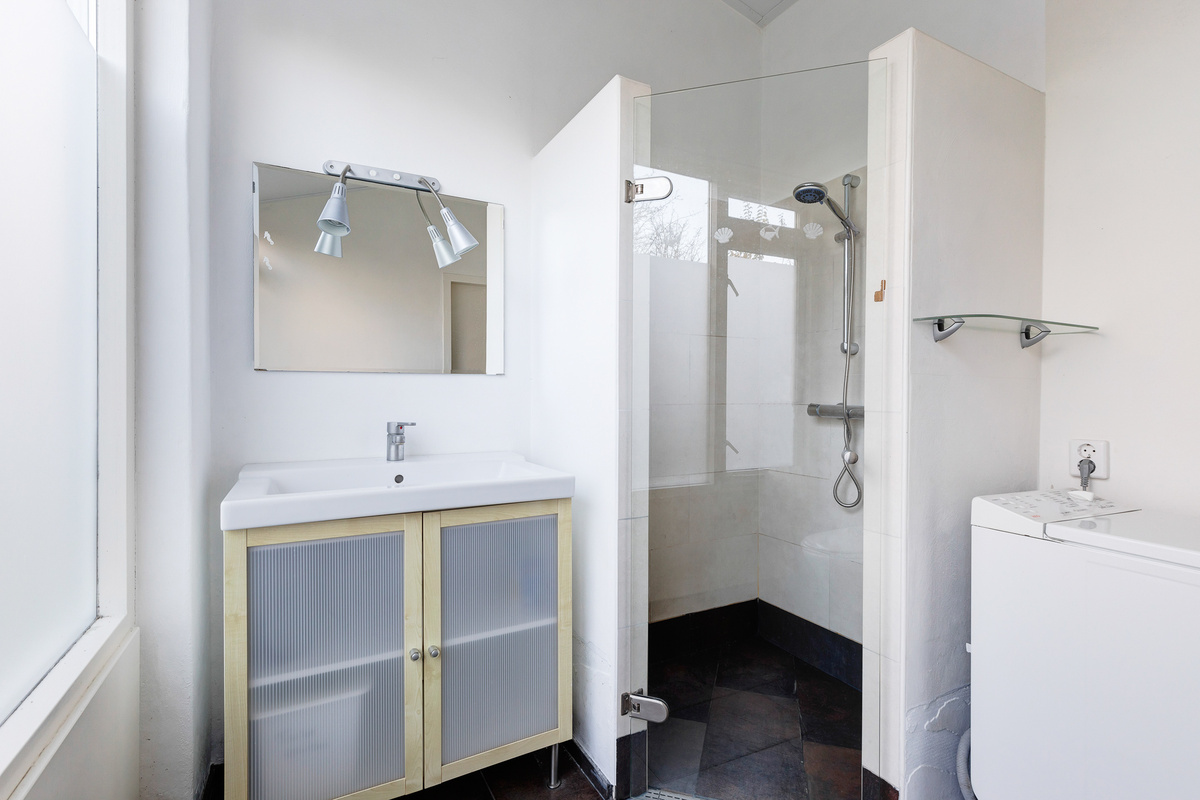 badkamer van vakantiehuisje schiermonnikoog zuiderburen