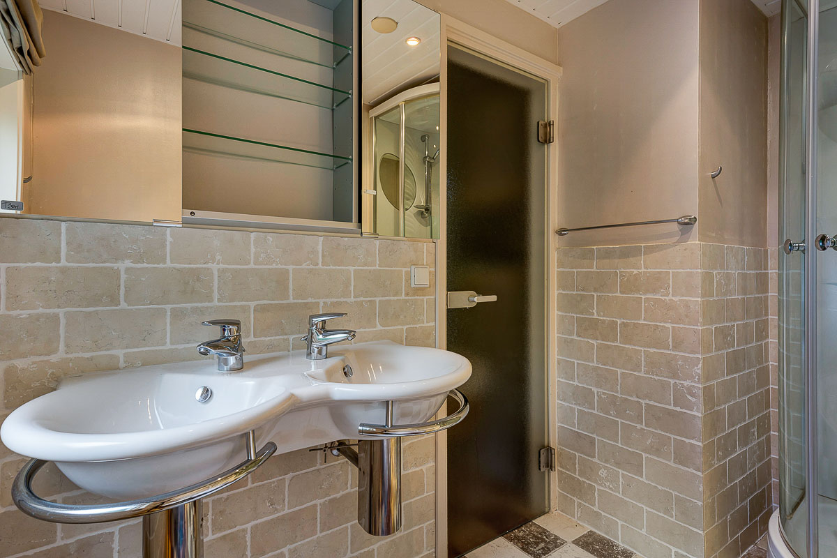 Badkamer douche Sukerjantjen vakantiehuis schiermonnikoog